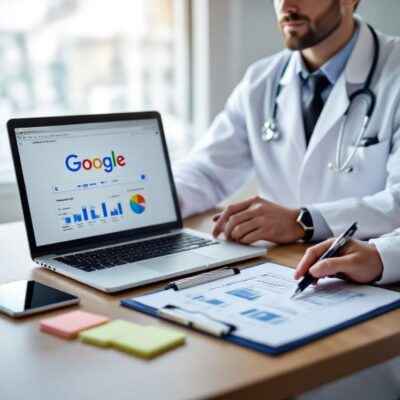 google ads for doctors seo outline