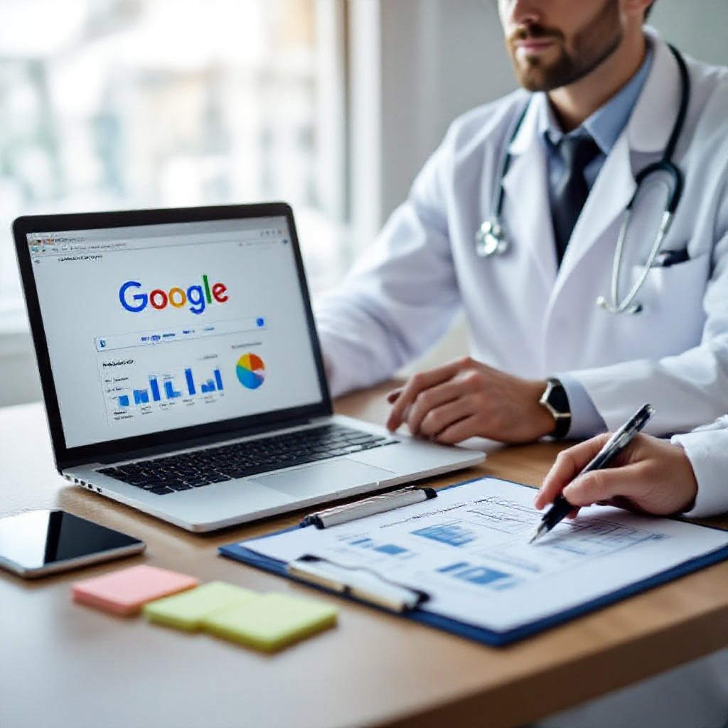 google ads for doctors seo outline