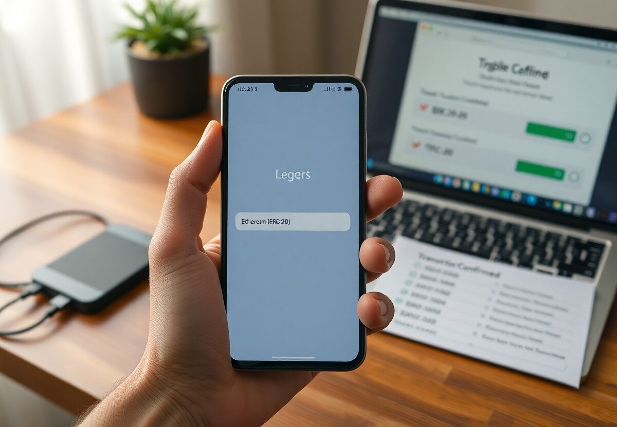 how to send crypto on the correct networek