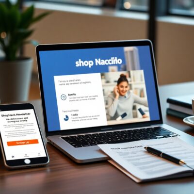 newsletter shopnaclo