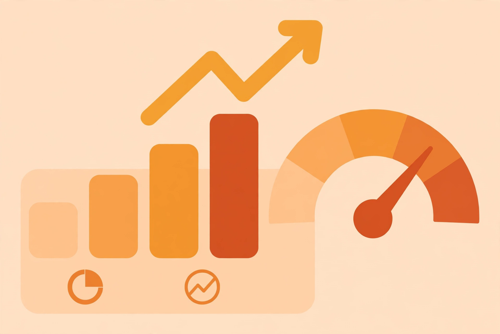 Measuring marketing plan results on a dashboard