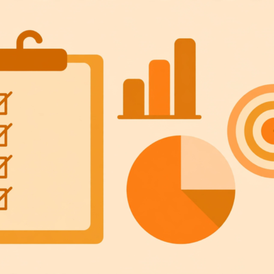 Small business marketing plan one-page template