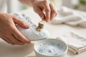 How to Clean White Sneakers at Home