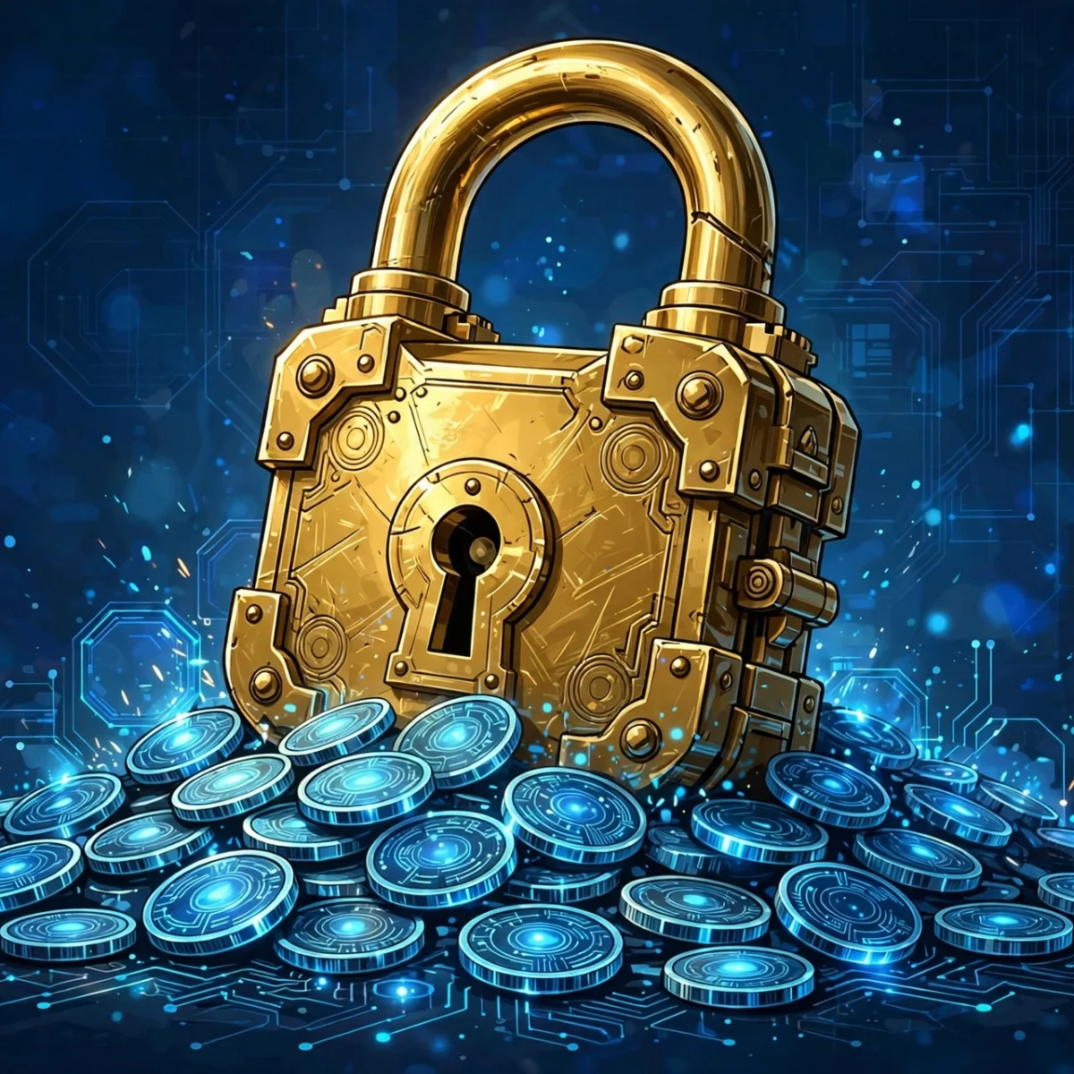 How to keep crypto safe with wallet security tips and a shield illustration