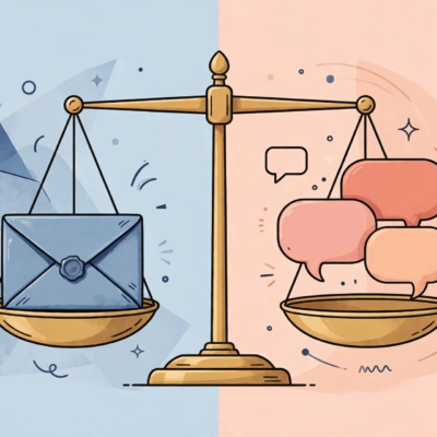 Email marketing vs social media comparison
