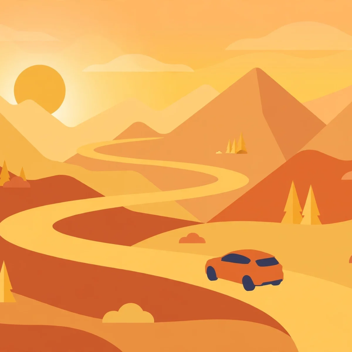 How to plan a road trip on a budget with scenic highway driving