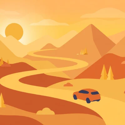How to plan a road trip on a budget with scenic highway driving