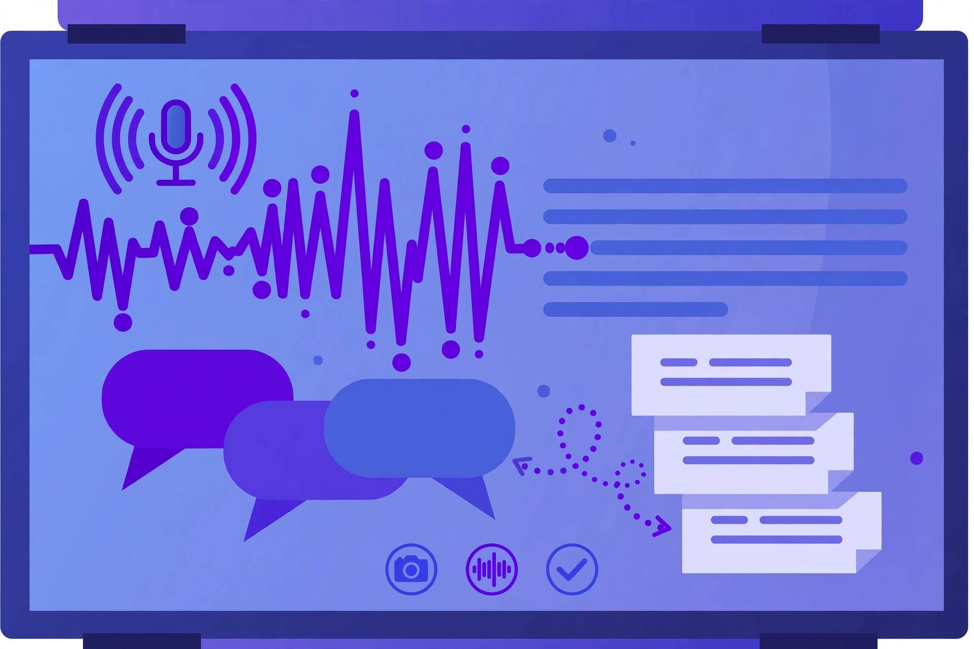 AI meeting transcription turning speech into live captions
