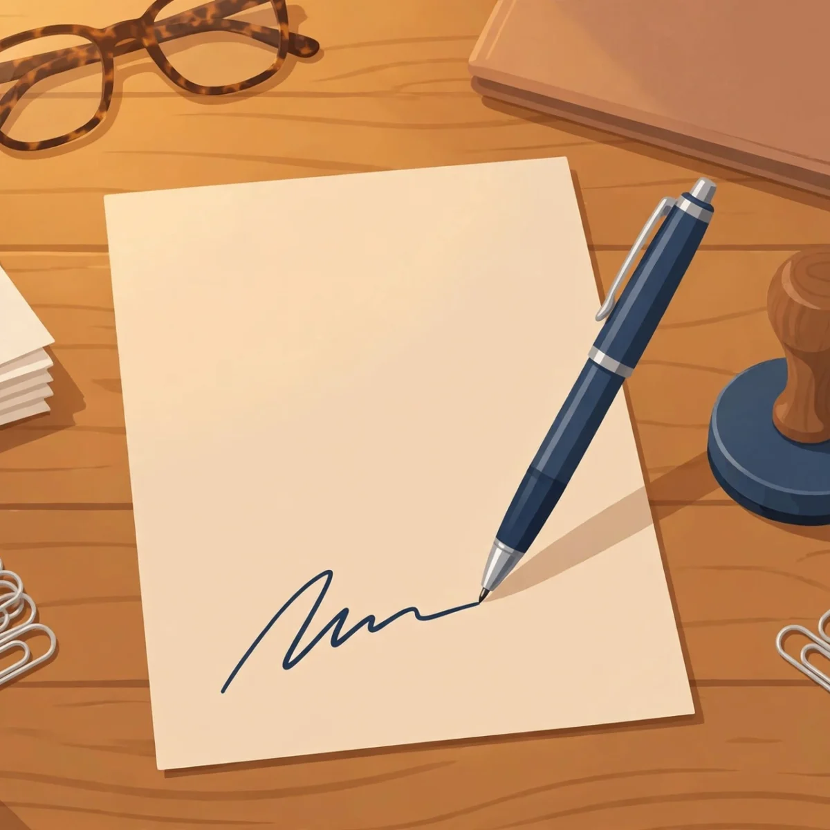 What is a DBA: signing an official business document