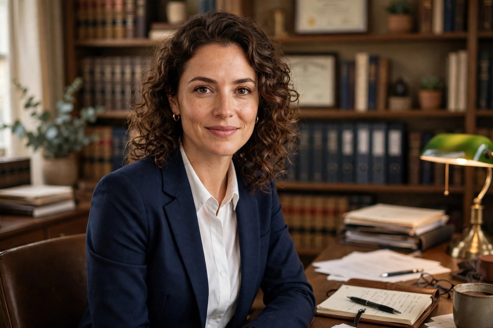 Editorial portrait of Diane Addonizio Long, the attorney wife of NFL legend Howie Long