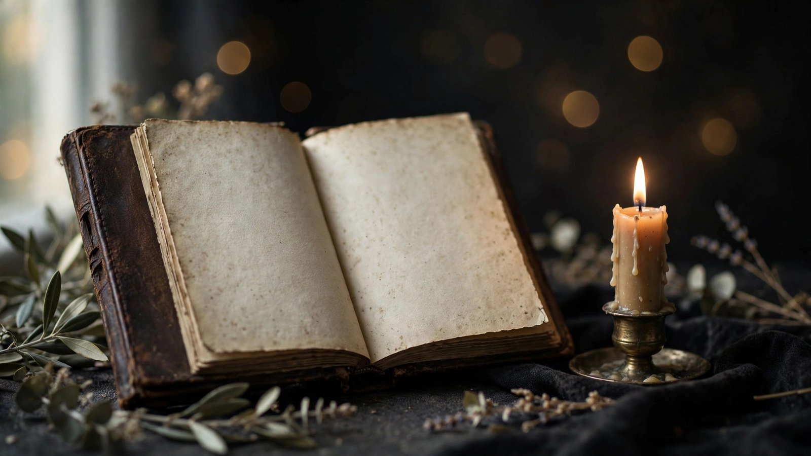 Candle beside a family photo album in a quiet memorial scene honoring Rodney Keith Jones