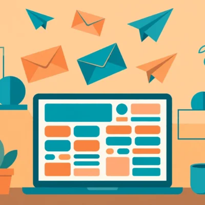 Illustration comparing the best email marketing tools for small business in 2026