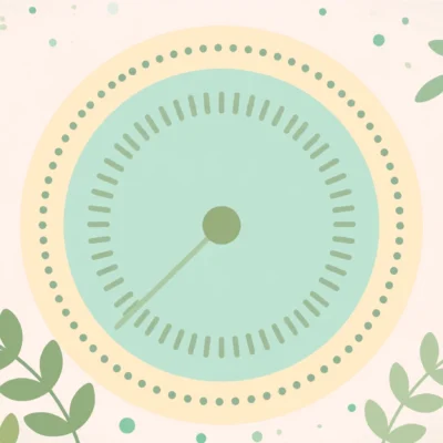 Measurement dial gauge pointing low illustrating the beginner CBD dosage start low approach