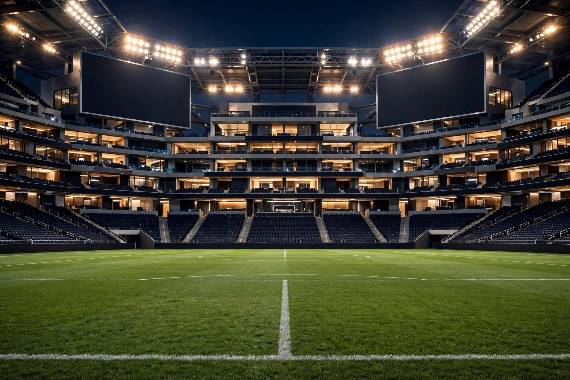 Soccer stadium at night representing Cristiano Ronaldo Al Nassr salary and career earnings in 2026