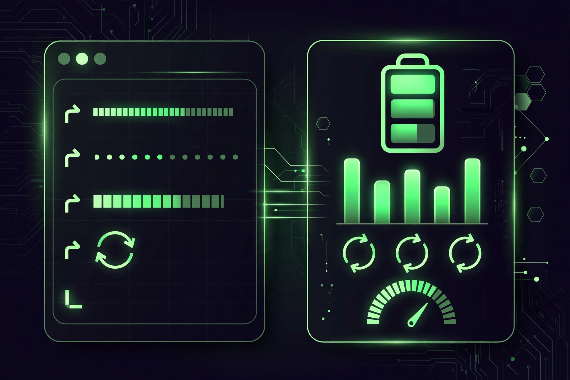 Terminal battery report chart showing design capacity versus full charge capacity in Windows 11
