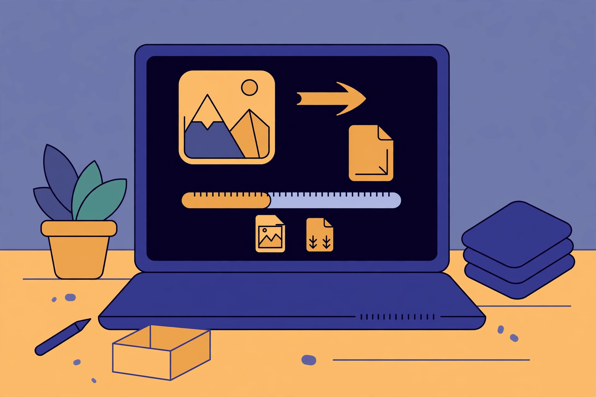 Mac Preview app exporting a PNG image file to JPG format with quality slider