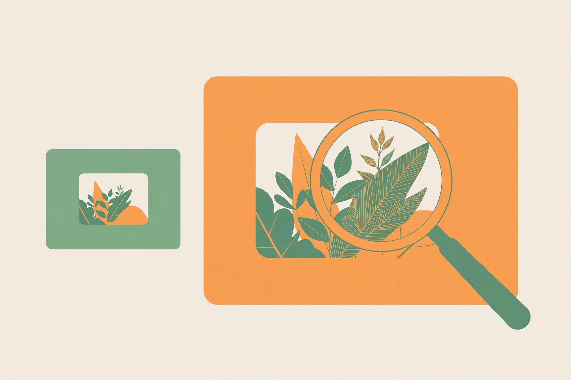 Side by side comparison of WebP and JPG image file formats with quality and file size symbols