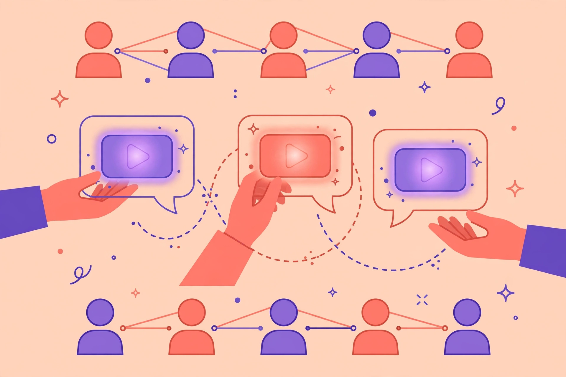 Illustration of original content creation for Instagram Reels reach
