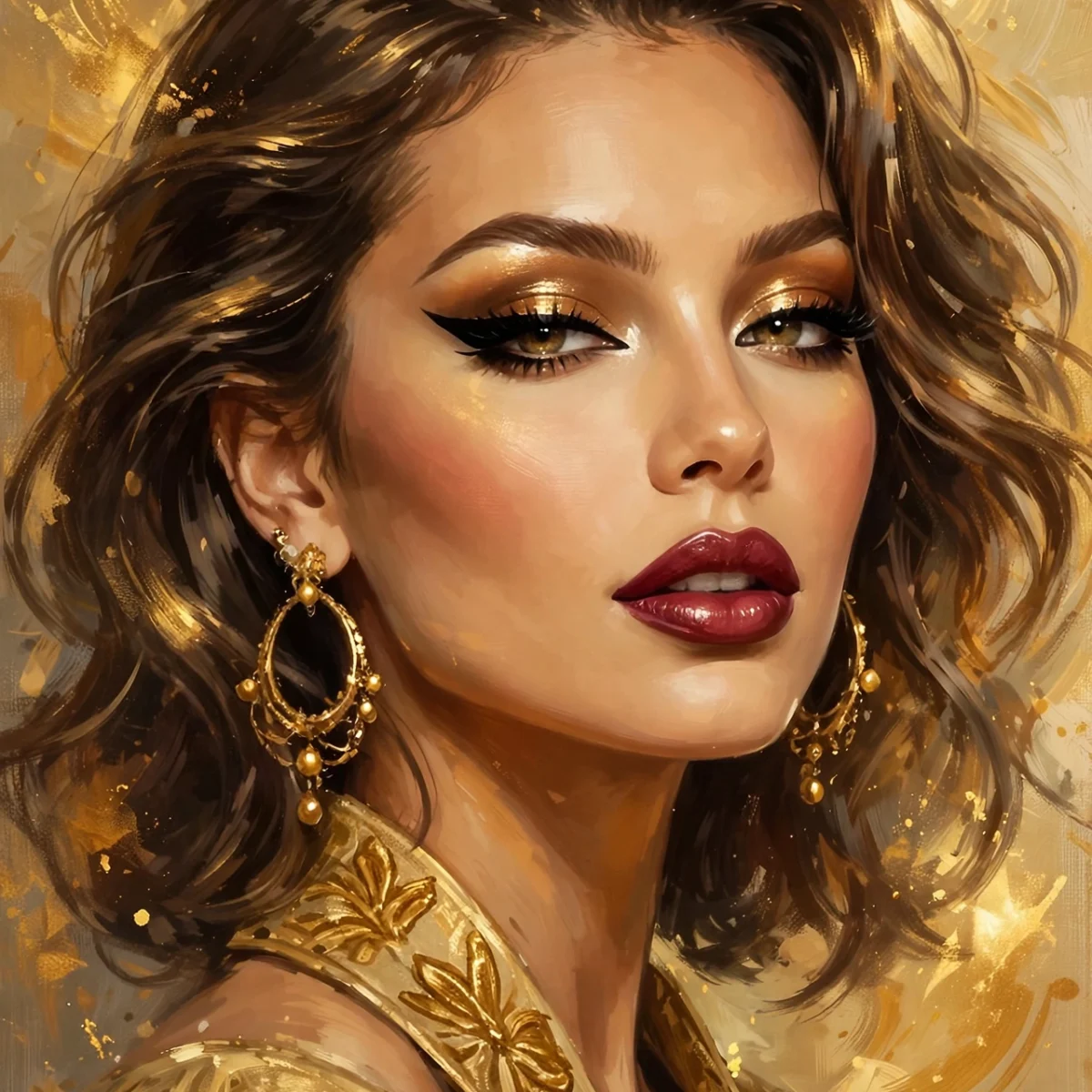 Stylized digital illustration portrait inspired by Rihanna for Rihanna net worth 2026