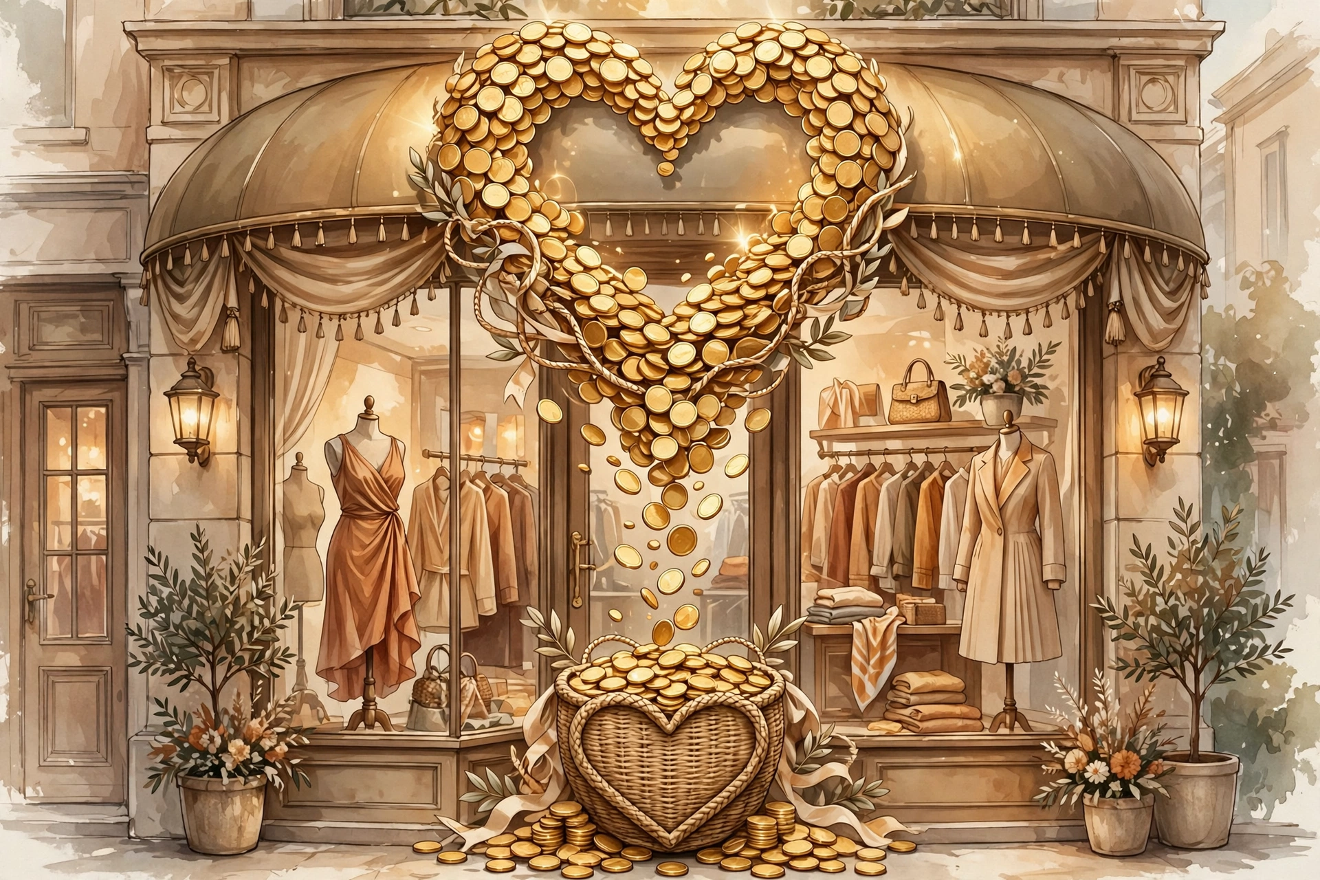 Illustration of a fashion brand and charity motif symbolizing Salman Khan Being Human ventures 2026
