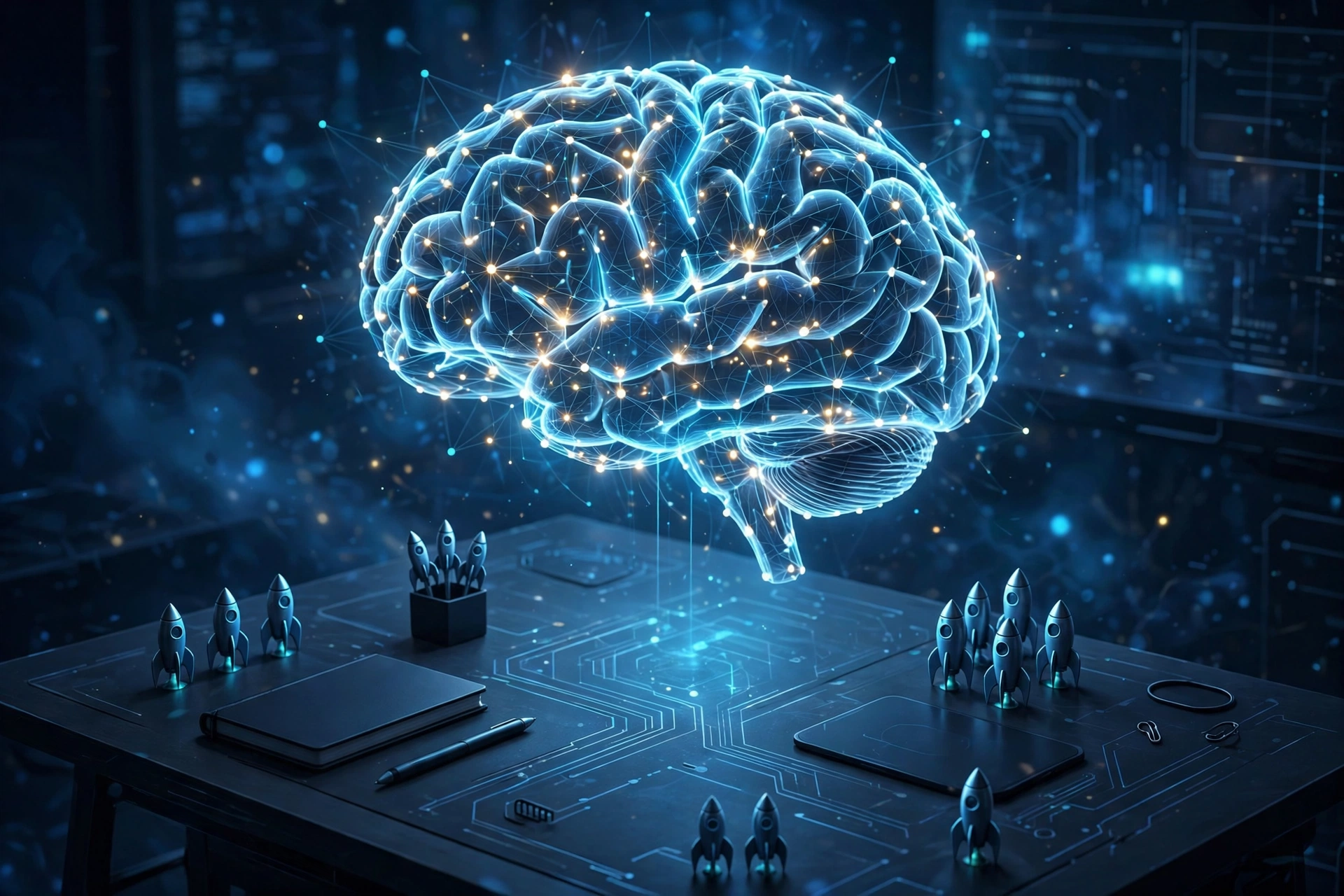Illustration of an AI neural network symbolizing Sam Altman venture investments 2026