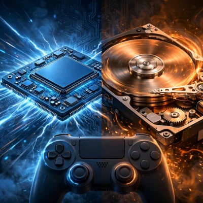 SSD vs HDD for gaming comparison 2026