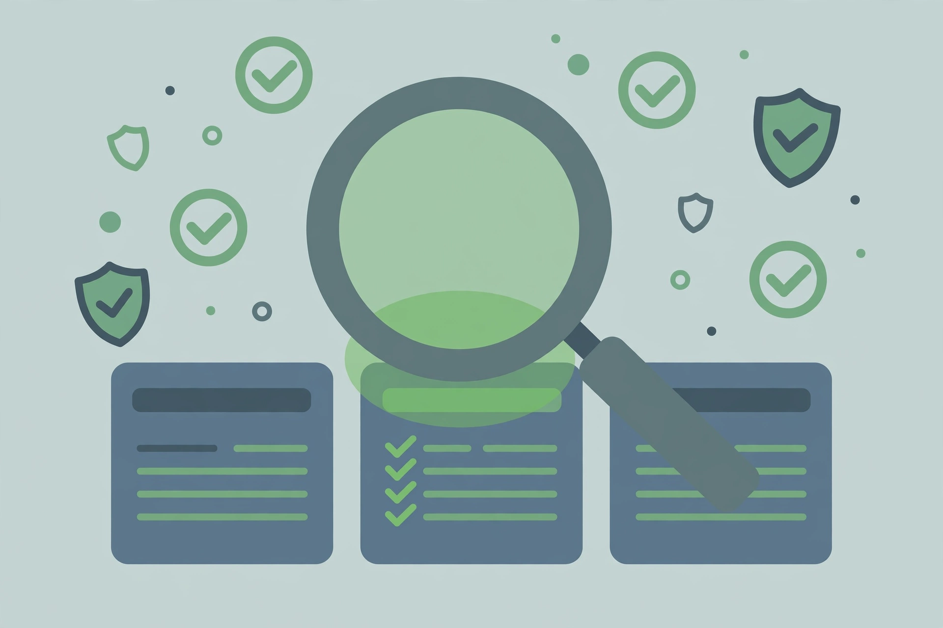 Illustration balancing programmatic SEO scale with content quality guidelines